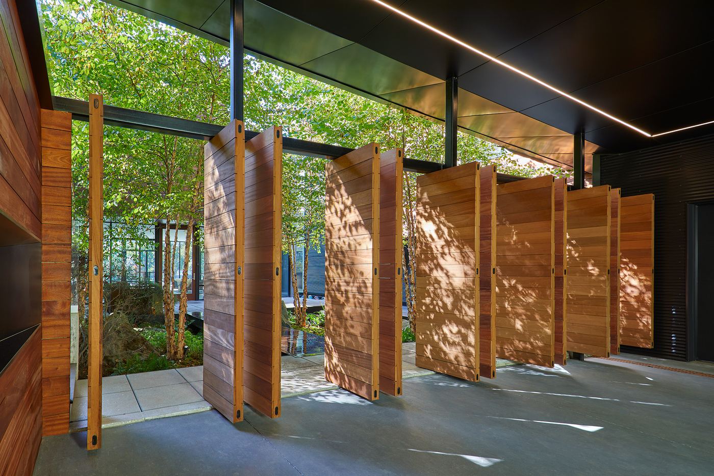 Pivoting interior